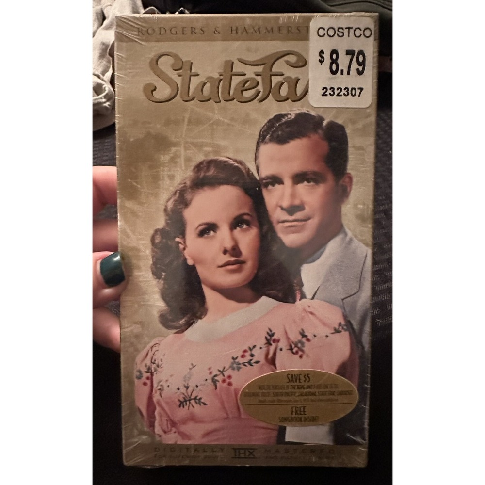State Fair (VHS, 1945, Renewed in 1973, Restored Classics THX Sound) New in Box